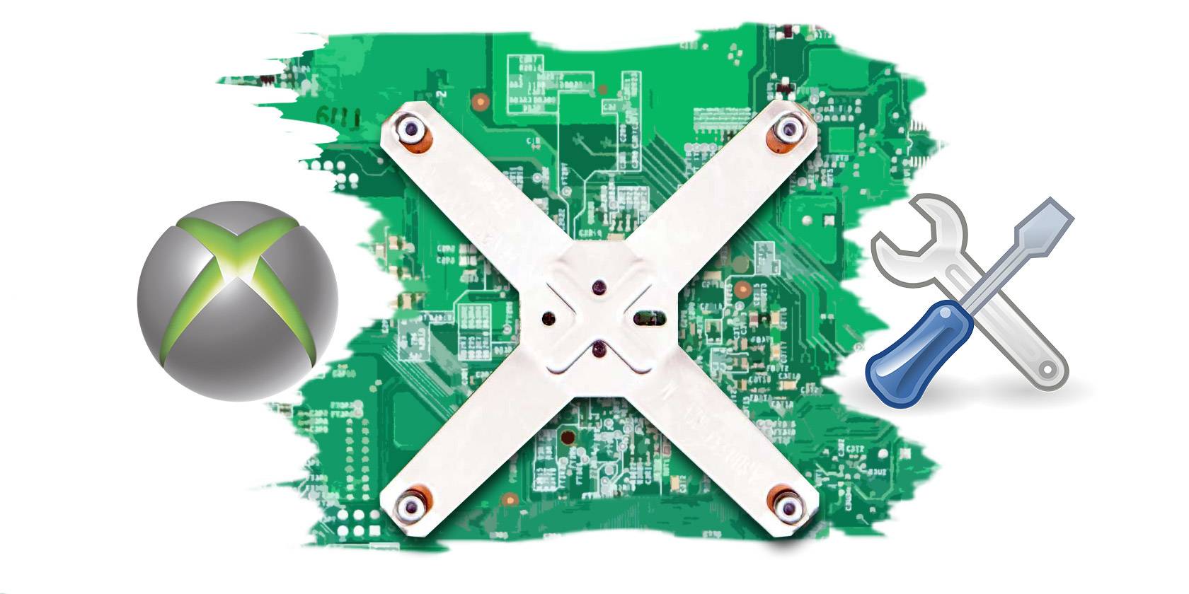Xbox 360 Red Ring Of Death (RROD) Repair Kit - X Clamp Replacement Fix 9 thumbnail image