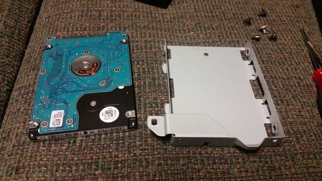 PS4 HDD Removed