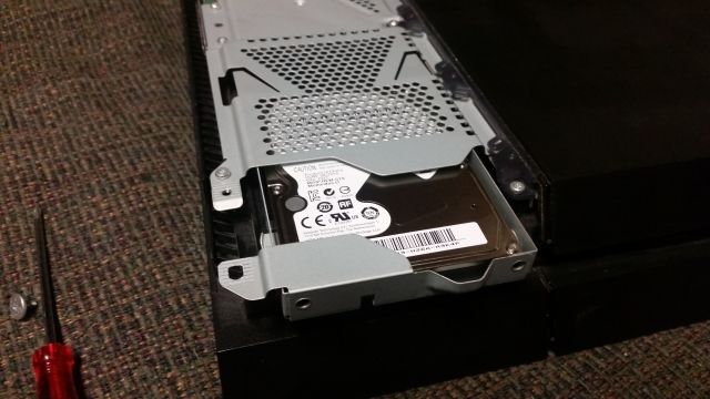 PS4 replace HDD final step