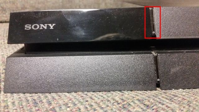PS4 power button