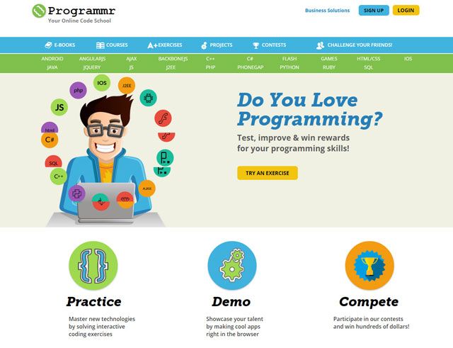 Learning to Code - Programmr