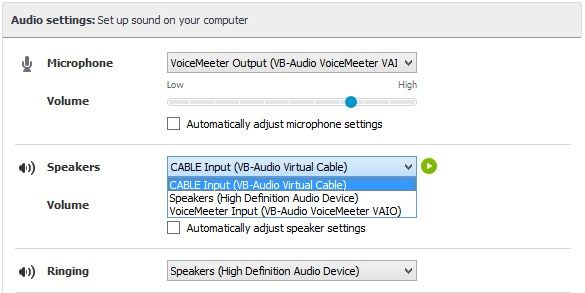 skype how to share audio and mic audio