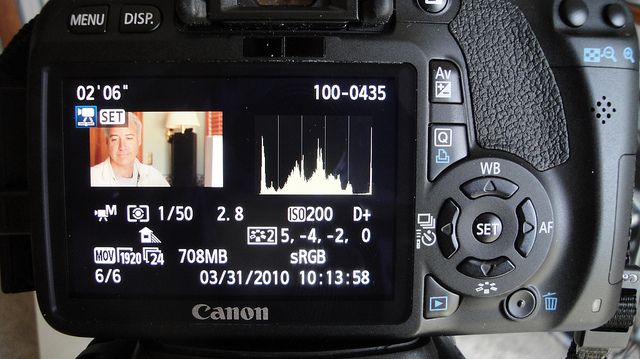 Canon T2i Video Setting #1