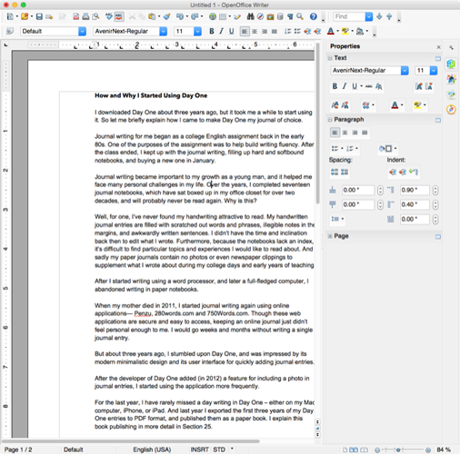 libreoffice for mac and spell check