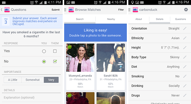android-dating-apps-okcupid