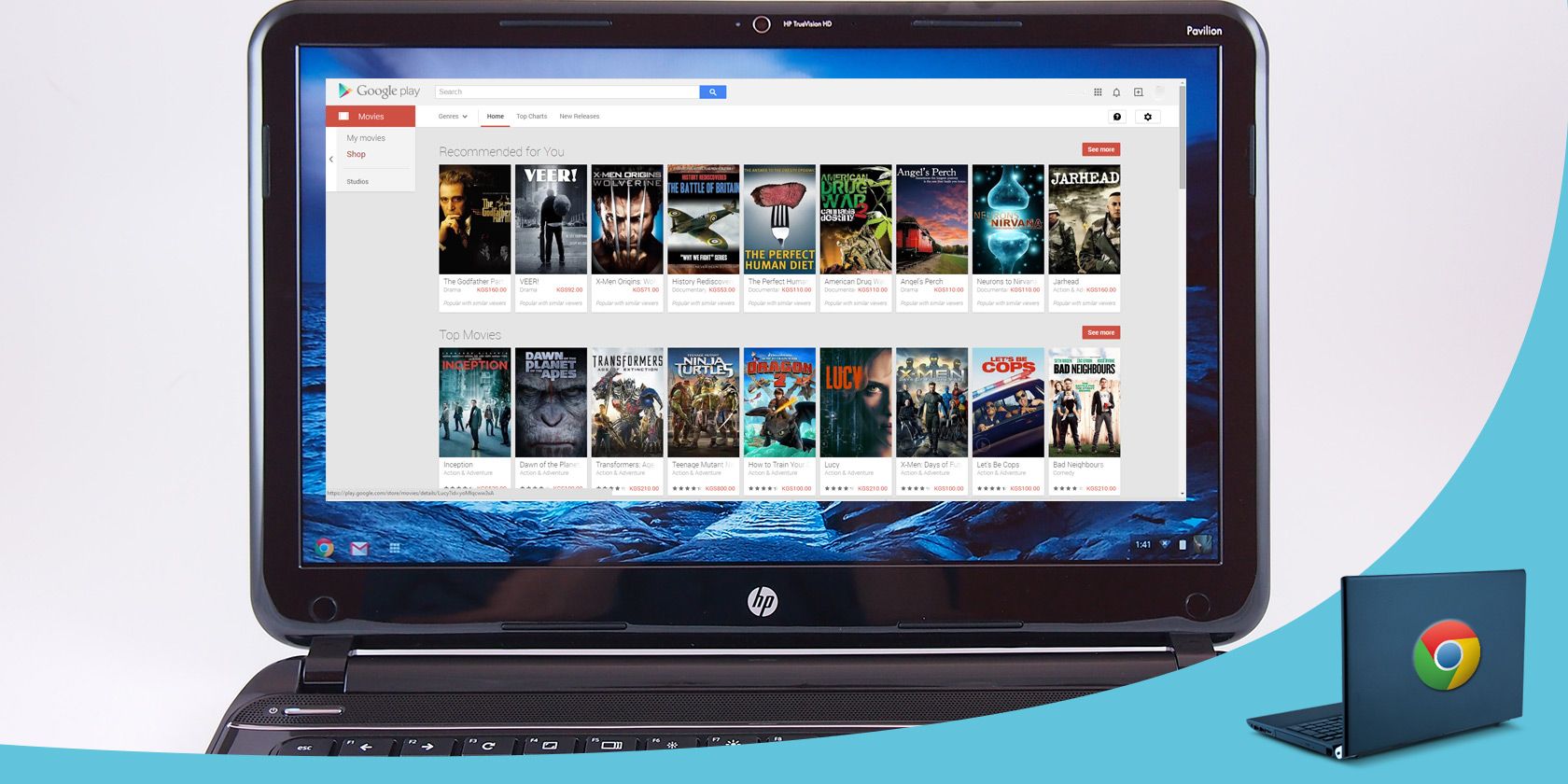 movie websites you can use on school chromebook