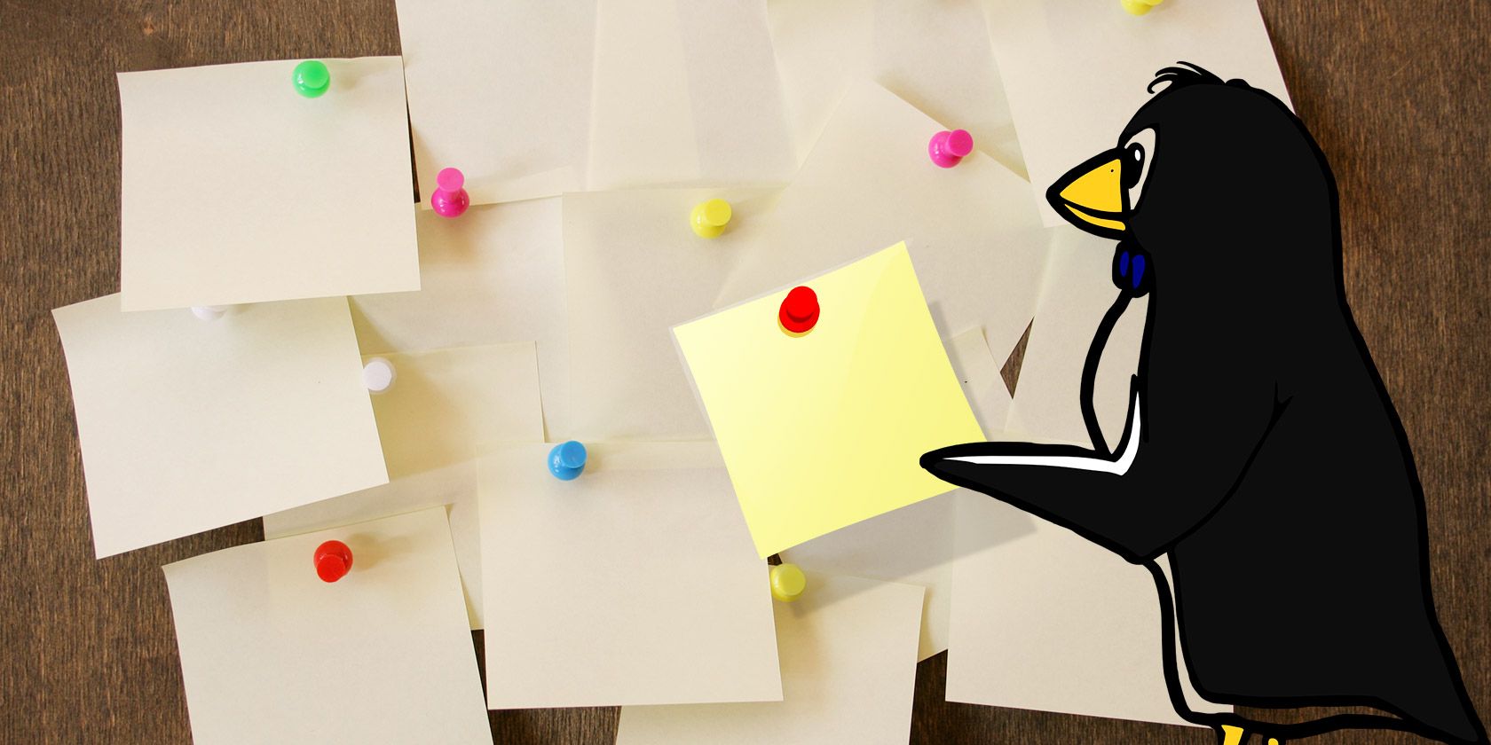 yellow post it notes for desktop