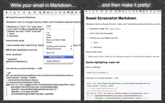 Write Better Emails -- MarkDown Here