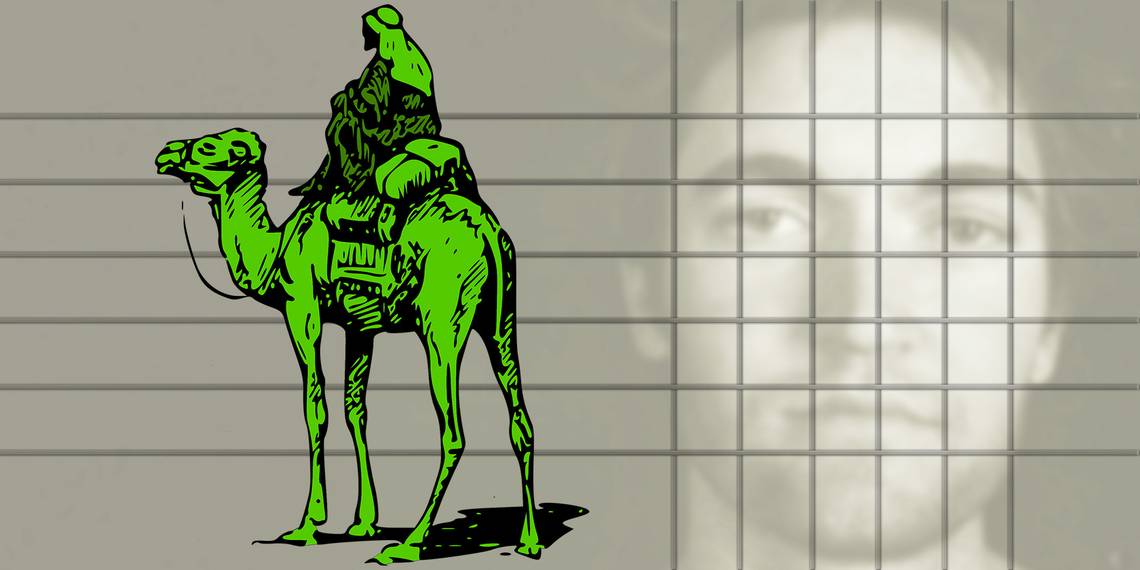 Desert trail symbolizing a digital frontier