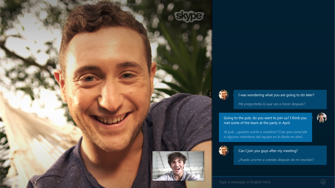 skype translator app android