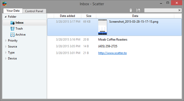 7.1 Scatter Windows UI