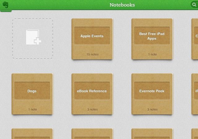 Evernote-Notebooks