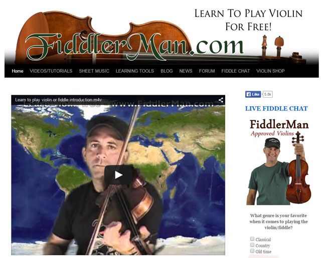 Fiddler man - Free Violin Lessons
