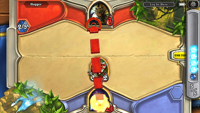 Hearthstone-android-iphone-attack-hero