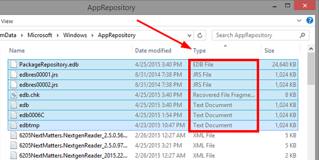 3.2 Delete log files - package repository