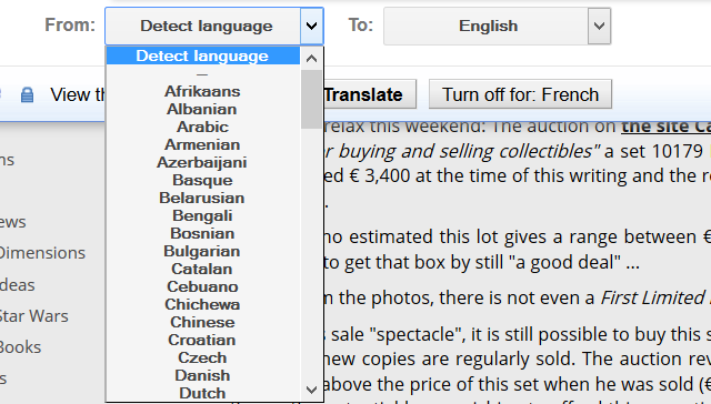 GoogleTranslateBookmarklet
