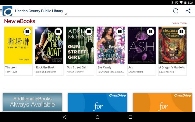 Borrow EBooks, Audiobooks, And More For Free With OverDrive For Android