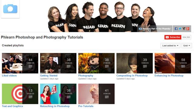 Phlearn Photoshop and Photography Tutorials