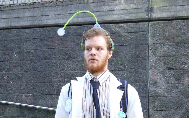 doctor-with-stethoscope-on-head