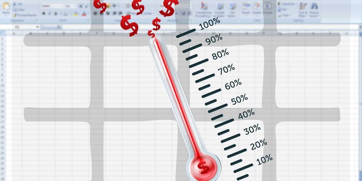 Therometer Chart Excel Thermometer Vorlage Excel Thermometer Goal Setting Template Teacher
