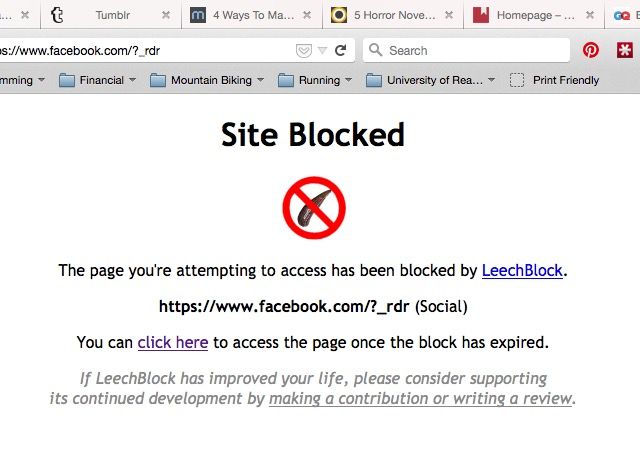 leechblock-facebook-blocked