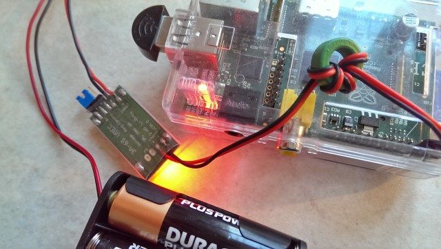 Build a Raspberry Pi power supply with batteries and an UBEC