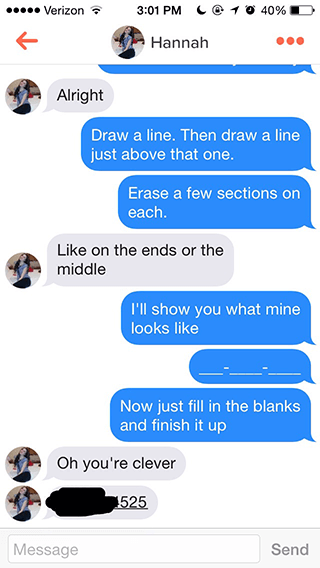 15 opening lines that will get a response on your dating apps