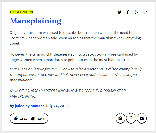 mansplaining-urbandictionary