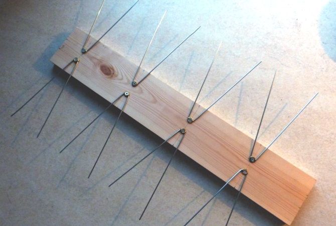 Attach coathanger whiskers to your DIY TV antenna