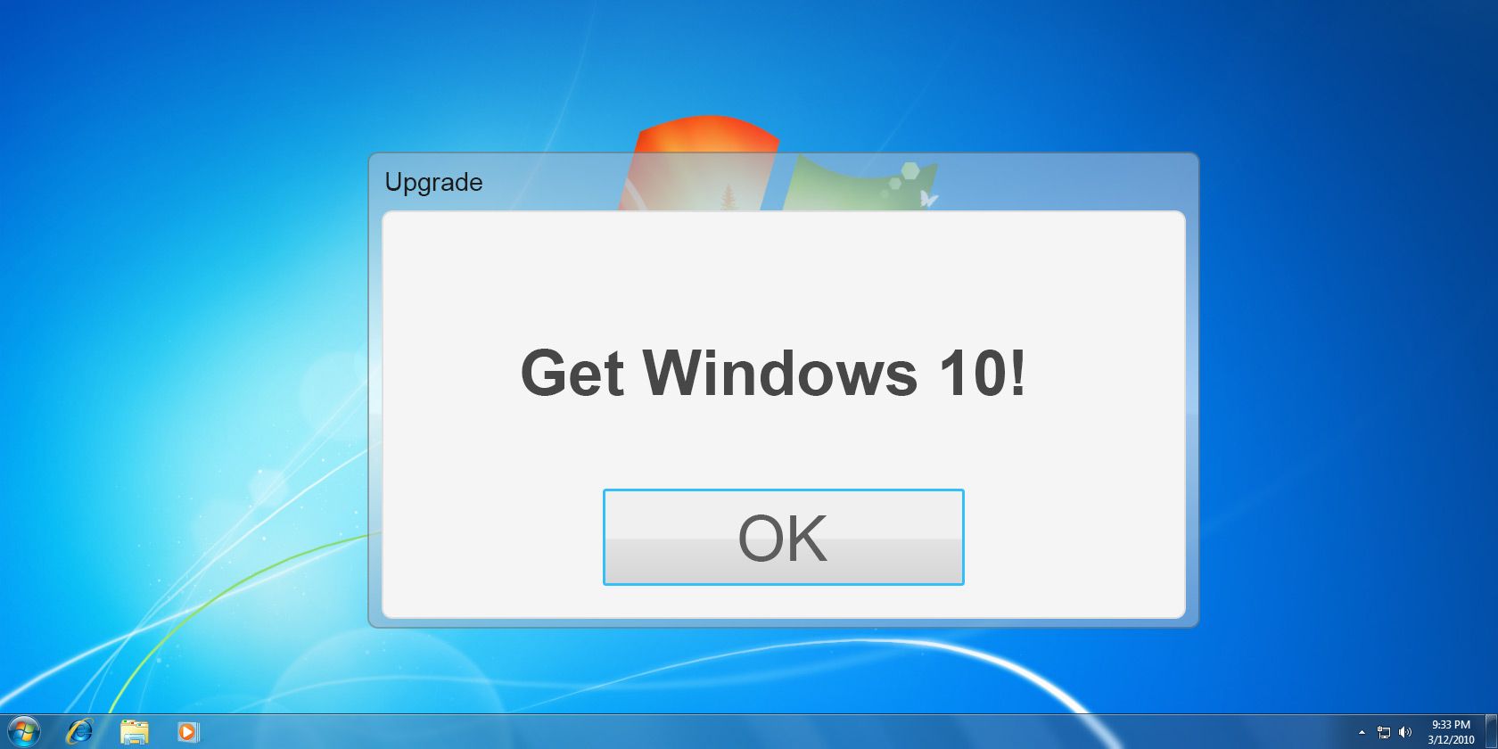 Get Windows 10: It's Not a Virus!