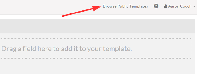 1.1 browse public templates