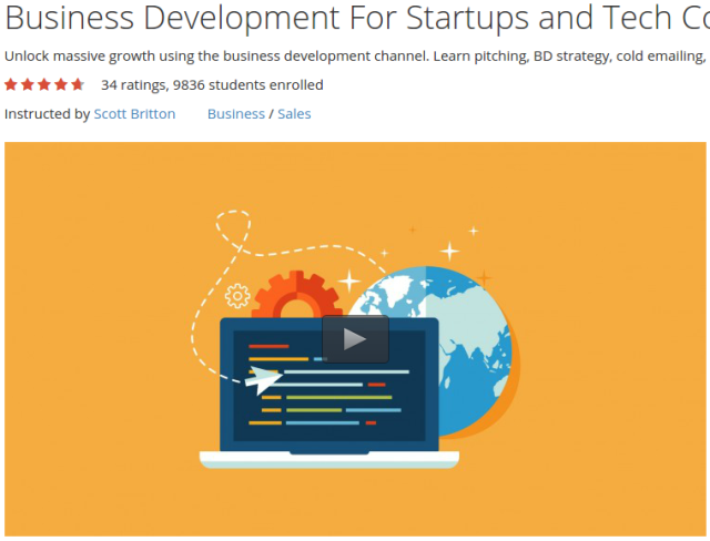 Business Development For Startups and Tech Companies