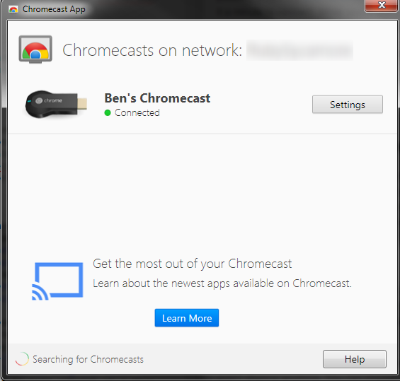 Chromecast-PC-Settings