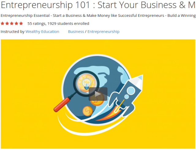 Entrepreneurship 101 Start Your Business &amp; Make Money