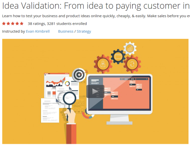 Idea Validation From idea to paying customer in 1 day