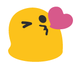 Smiley Blowing A Kiss Emoji