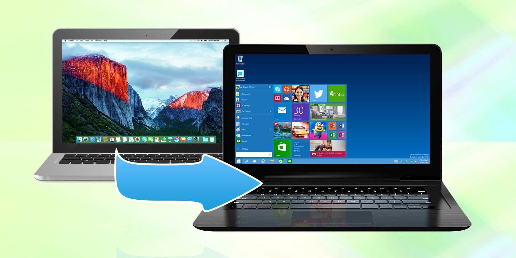 how to install windows 10 in apple macbook air
