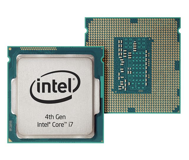 4th Generation Intel® Core™ i7 Processor Front and Back
