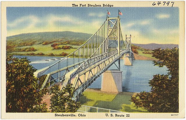 Steubenville, Ohio US Route 22 Bridge