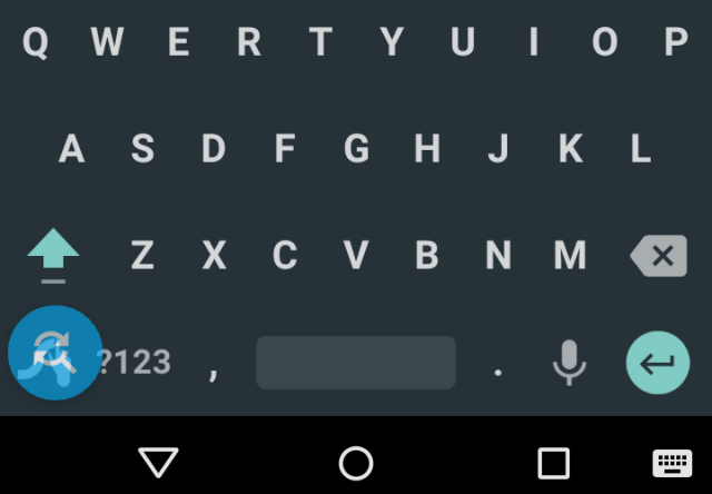 Inputting-keyboard-floating-icon