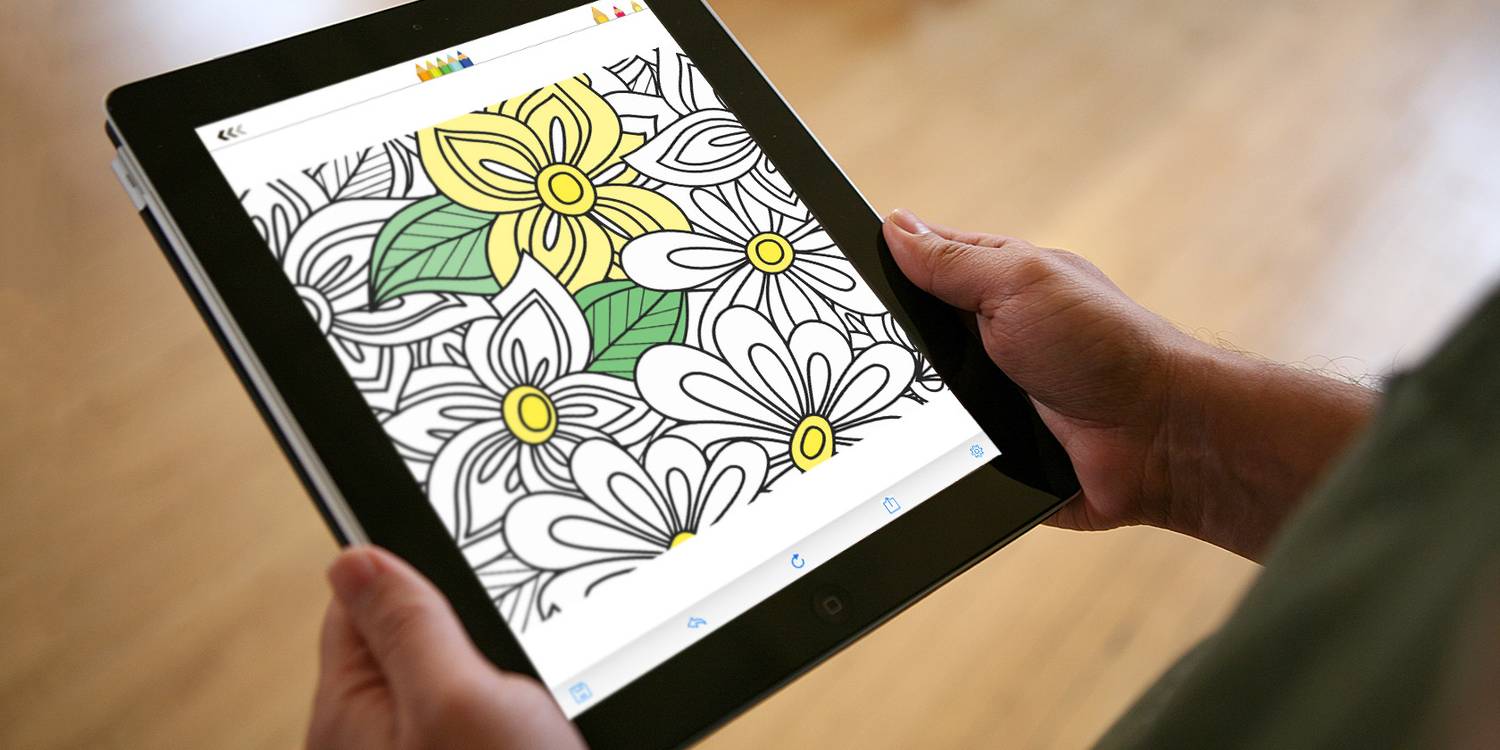 iPad Coloring Book Apps for Adults to Help You Relax & Unwind