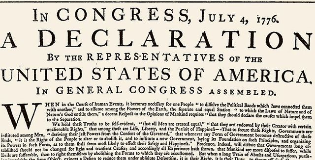 Dunlap broadsides Declaration of Independence 