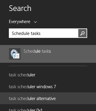 windows task scheduler