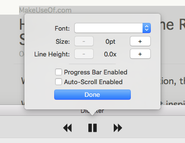Dictater Adds Controls To Your Mac S Text To Speech Function