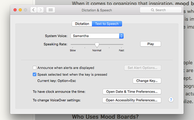 Dictater Adds Controls To Your Mac S Text To Speech Function