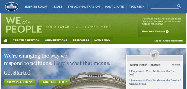 whitehouse-petitions