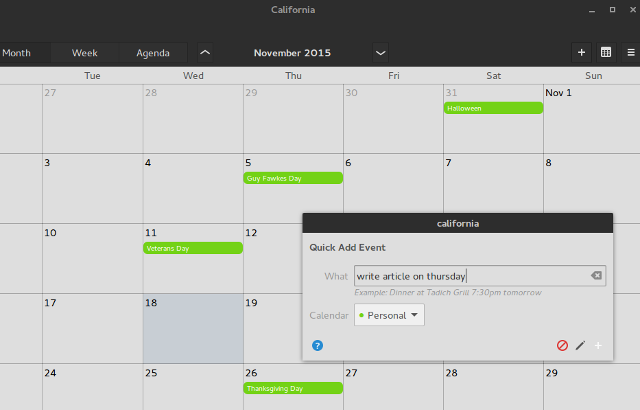 adding calendars to linux mint desklet