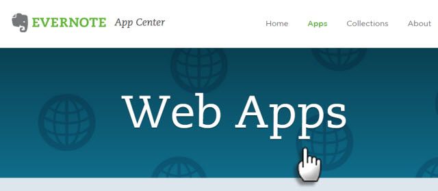 Evernote Web Apps