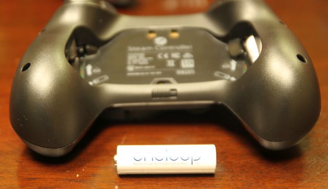 rechargeable battery steam controller