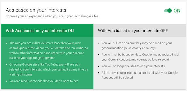 Ads-based-on-interests-on-off